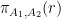 pi_{A_1, A_2}(r)