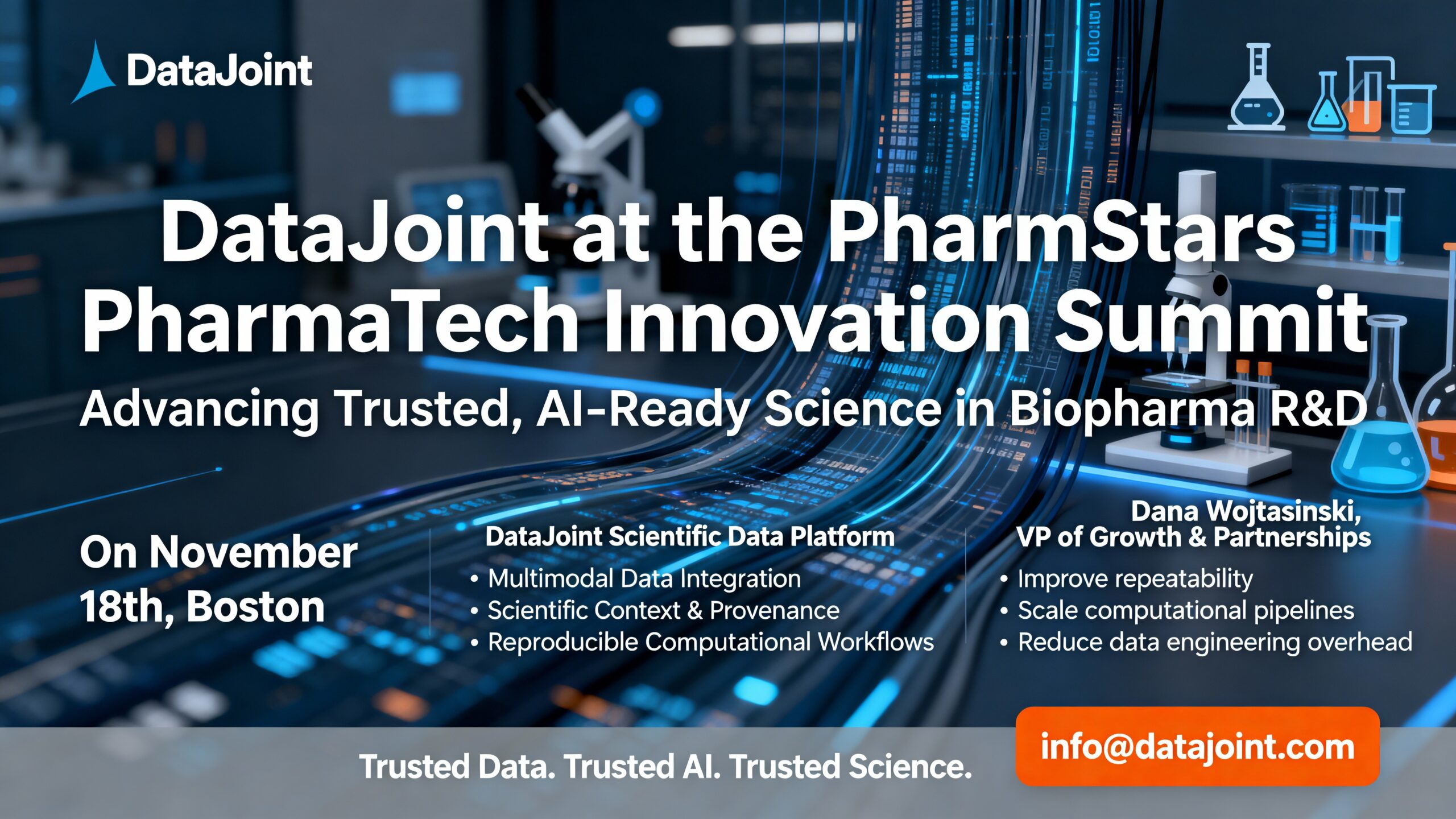 DataJoint at the PharmStars PharmaTech Innovation Summit